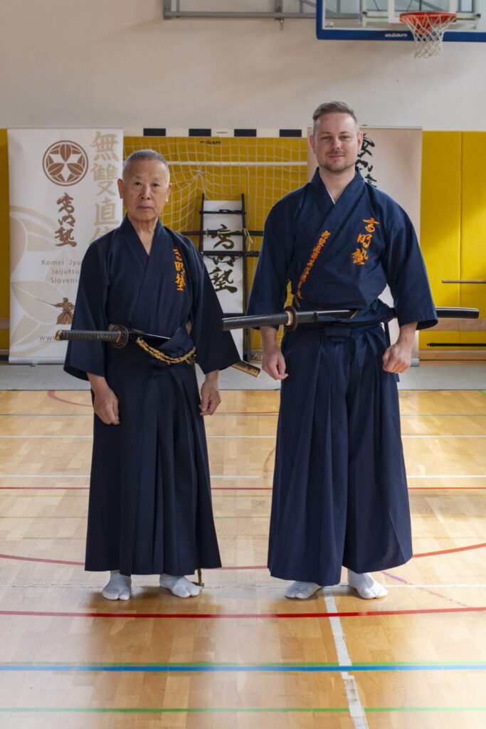 Großmeister Sekiguchi Takaaki Komei und Sebastijan Sekol